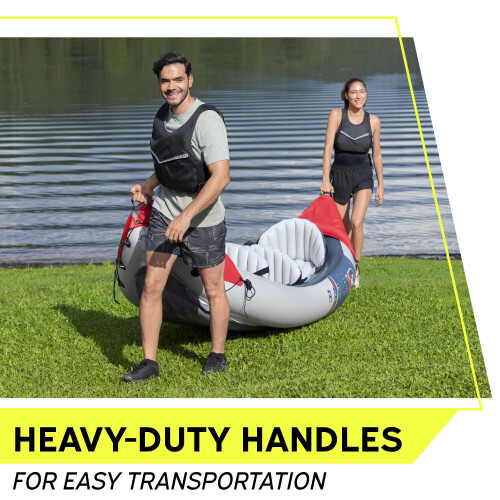 Bestway 12'6" x 39"/3.81m x 1.00m Rapid X3 Kayak Set 2