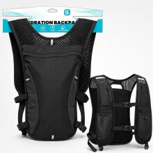 Lightweight Hydration Running Vest, Adjustable Breathable Running Backpack for Men & Women, Ideal for Marathon, Trail Running, Hiking & Cycling, (5L