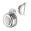 SULVGO Mini Bladeless Clip-On Fan with LED Light, White 1