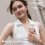 SULVGO Mini Bladeless Clip-On Fan with LED Light, White 6