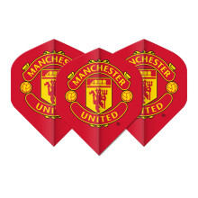 FOCO Officially Licensed Manchester United Football Club Dart Flights Extra Thick 75 Micron - 3 Sets per pack (9 darts Flights in total) - Profession
