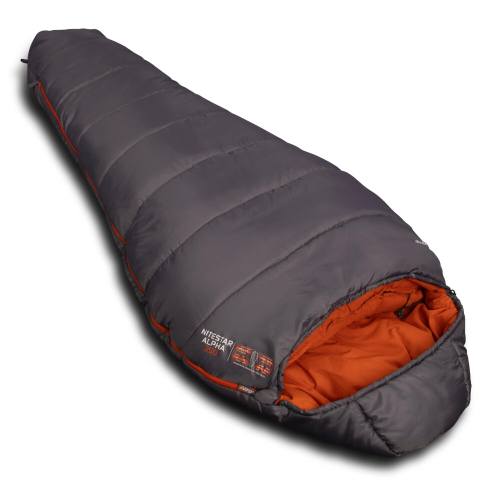 Vango Nitestar Alpha Sleeping Bag - Duke Of Edinburgh Recommended | Ultralight Mummy Sleeping Bag For Camping, Hiking, Outdoor, Backpacking (Nitestar