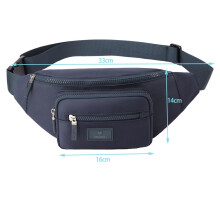 Bumbags for Ladies Bum Bag Fanny Pack Men Women Waist Pack Lightweight Adjustable for Running Walking Hiking Jogging (Blue)