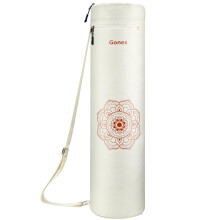 Gonex Yoga Mat Bag, Full-Zip Exercise Yoga Mat Carry Bag Durable Waterproof Oxford Cloth with Wet Pocket Zipper Pocket, Yoga Carrier Adjustable Shoul