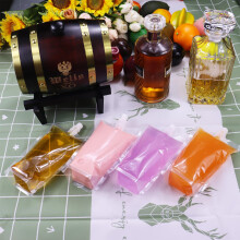 Yelinosk 20PCS Clear Drink Pouches 500ml with Caps and 2 Funnels for Festivals,Leak Proof Alcohol Juice Liquid Pouches Bags, Beverage Bags, Plastic H