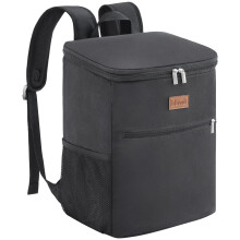 Lifewit 21L 30-Can Soft Cooler Backpack Bag with Hard Liner, Large Insulated Picnic Lunch Box Soft-Sided for Camping/BBQ/Family Outdoor Activities, B