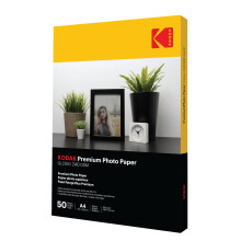Kodak Photo Paper A4 (Glossy 240gsm - 50 Sheets) Premium Photographic Paper, Universally Compatible with all Inkjet Printers, Perfect Printing for HP
