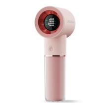 Cheerair Handheld Portable Fan, 6-Speed Powerful Mini Personal Fan, Rechargeable 5000mAh Battery with Up to 15 Hours Runtime, Pocket Turbo Fan with S