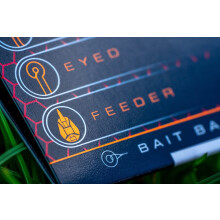 Korda Guru QM1 4" Bait Bands Hair Rigs Barbless | Pre-Tied Carp Fishing Rigs for Pellets, Wafters, and Boilies | Micro Bait Band for Easy Bait Mounti