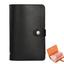 100 Envelopes Saving Challenge,Envelope Challenge Binder,Money Saving Wallet,Cash Binder,Includes Saving Notebook & Binder 50 Pages,Cash Budget Money