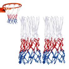 Horyue 2 Pack Basketball Net Heavy Duty Replacement, All Weather Standard 12 Loops Anti Whip Netball Net for Indoor Outdoor Hoop