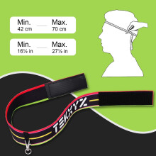 TEKXYZ Reflex Ball with Counter App & Online Community, 2 Difficulty Levels Boxing Ball with Headband, Perfect for Reaction, Agility, Punching Speed,