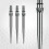 winmau WINMAU - Switch Points - Carbon Steel Tip - Threaded Rapid-Change Mechanism - 1 Set per Pack - Smooth Silver Effect 30mm - Professional Darts Accesso 4