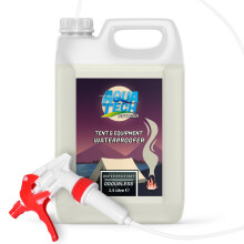 AquaTech Tent and Gear Waterproof Spray with Long Hose Trigger - Experts in Waterproofing - 2.5 Litre