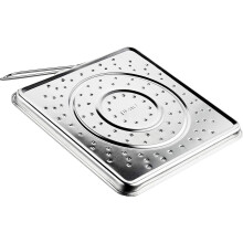 ibili 810400 "Clasica" Foldable Tin Plate Bread Toaster, Silver, 20 x 20 cm