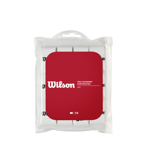 Wilson PRO OVERGRIP PERF 12PK WH