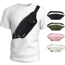 MAXTOP Large Bumbag Waist Crossbody Bags for Women Men Running Belt Bag Anti-Theft with Adjustable Strap Travel Essentials for Walking Hiking Cycling