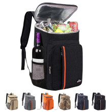 Bagtopia Camping Cooler Backpack 25 Cans, Leak Proof Soft Insulated Compartments Thermal Bag, Portable Lightweight Beach Travel Trip Picnic Lunch Bac