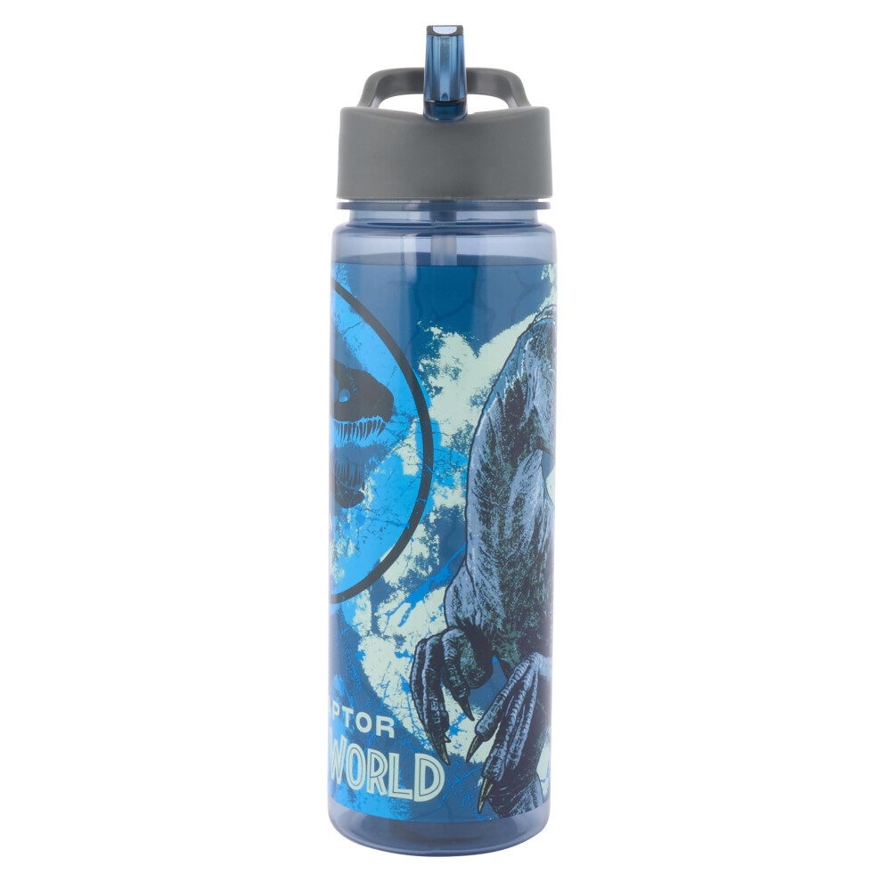 Photos - Water Bottle Jurassic World 600ml BPA-Free PP Children's  - Durable & Leak-Proof, Ideal for School & Outdoor Activities, Blue