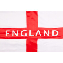 Toyland 5ft x 3.3ft (152cm x 101cm) Extra Large St George England Text Flag - English Party Decorations - World Cup - Euros