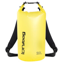 IDRYBAG Clear Dry Bag Waterproof 2L/5L/10L/15L/20L, Small Waterproof Bag for Kayaking, Floating Dry Sack Waterproof for Camping Travel