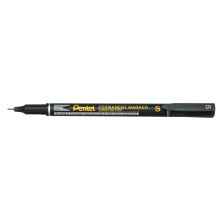 Pentel NFS410 Ultra Fine Permanent Marker, 0.4mm Line, Black ink (One Pen)