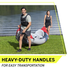 12'6" x 39"/3.81m x 1.00m Rapid X3 Kayak Set