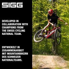 Sigg - Soft Bike Water Bottle - Pulsar Transparent White - Squeezable - Dishwasher Safe - Lightweight - Leakproof - BPA Free - White 0.75L