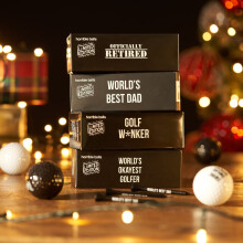 HORRIBLE BALLS Golf Funny Gift Sets- Funny Gag Novelty Present For Him For Golfers (Golf Dad Set)