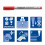 Staedtler STAEDTLER Non-Permanent Marker Pens - Lumocolor - Fine Tip - 0.6mm Line Width - 6