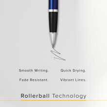 Cross 8521 Original Standard Refill for Rollerball Pens, Fine Point, Suitable for Most Cross Ballpoint Pens, 1 Pack, Blue