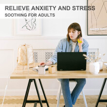 Lumarice Stress Balls (5 Pack) for Kids and Adults - Squeeze Balls with Motivational Quetos - Hand Exercise Balls to Relieve Anxiety and Stress