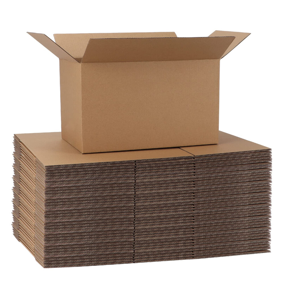Photos - Envelope / Postcard HORLIMER 40 Pack Shipping Boxes 254x153x153mm , Brown Corrugated Cardboard Boxes for Mailing, Packing, and Busi(10x6x6 inch)