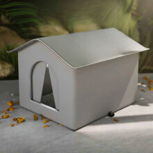 Waterproof Stray Cat Shelter Foldable Outdoor Cat House – Warm Pet Cave Tent Bed