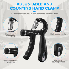 7PCS Grip Strengthener Kit, 2 Adjustable Forearm Strengthener, 1 Storage Bag,Finger Stretchers, Grip Ring, Stress Relief Ball, Finger Exercise, User