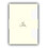 Three Candlesticks 20 Luxury Tissue-lined Envelopes for A5 Writing Pad, Size C6 - White 1