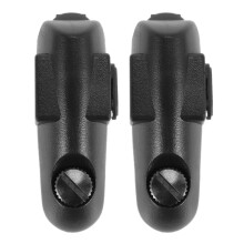 2X Adaptador de Audio de 2 Pines Jack 3.5mm / 2.5mm para GP328 GP340 PTX760 PRO5150(Enchufe de EE. UU.)
