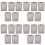 20Pcs 3.5 Inch IDE  HDD Hard Drive Disk Plastic Storage Box Case Enclosure Cover Gray 1