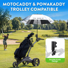 TS Golf Umbrella Holder Motocaddy / Powakaddy adjustable golf umbrella holder fits all Models | Universal motocaddy / powakaddy umbrella holder | gol