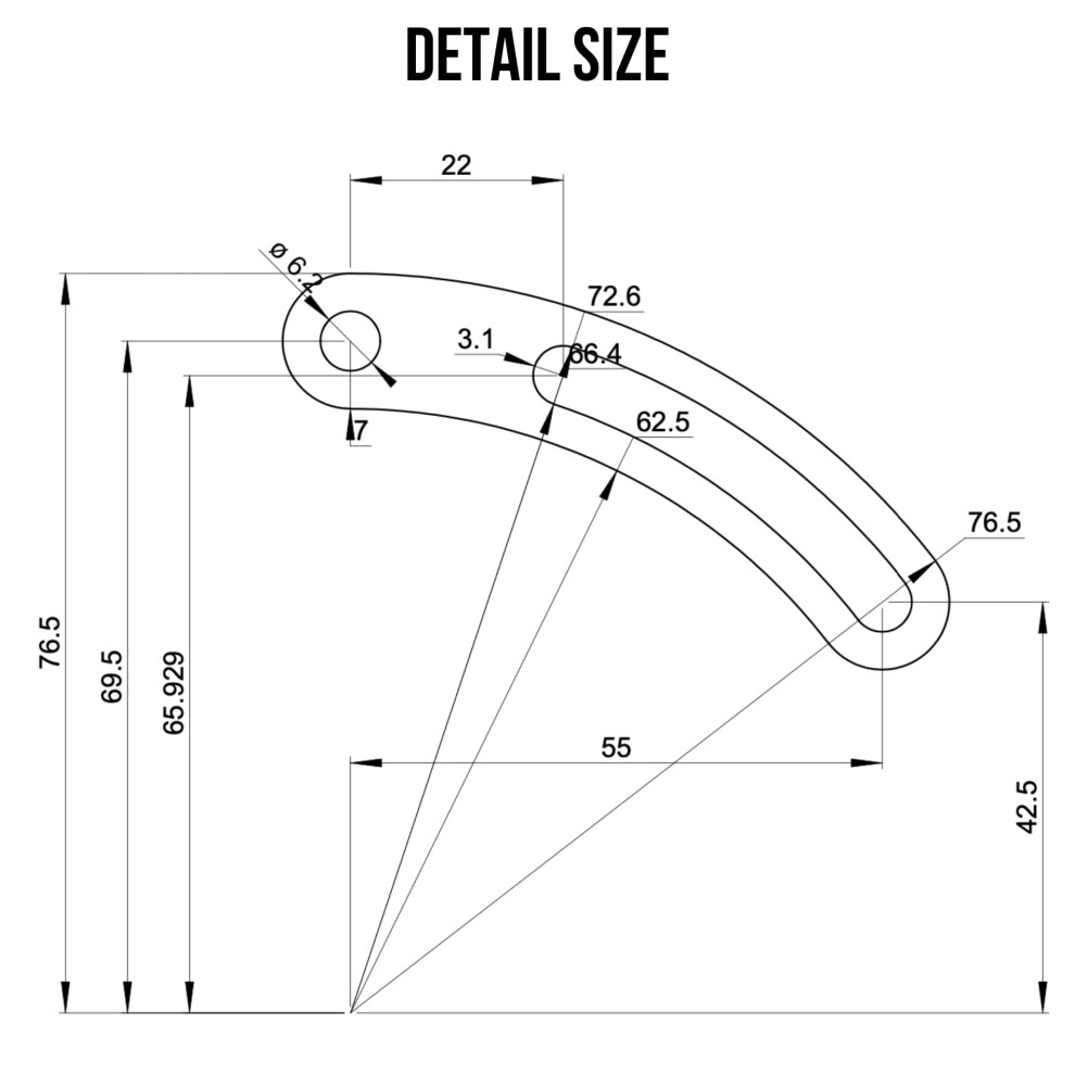 Photos - Climbing Gear E Bike Torque Arm Set, Heavy Duty Universal, M14, Electric Bicycle E Bike Rear Axle, 6mm Thick, Made from Stainless Steel, S