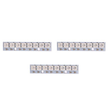 3pcs 8 x WS2812B 5050 RGB Driving LED Lights Board Strip Built-in Full-Color for NAZE32 CC3D