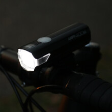 CatEye AMPP 400S Super Bright LED Bicycle Front Lights - OptiCube Technology, IPX4 Waterproof Rated, FlexTight Easy Fit Bracket | USB Rechargeable Bi