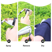 Golf Club Cleaning Kit-Golf Groove Sharpener Tool & Golf Towel, Golf Water Brush With Spray Bottle & Retractable Clip, Golf Club Cleaner Brush Essent