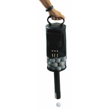 Longridge Golf Shag Ball Bag Deluxe, Black
