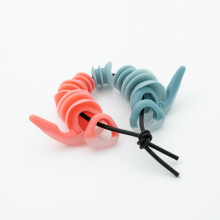 SurfEars 4.0 | Let Sound in - Keep Water Out (Coral/Sky, One Size)
