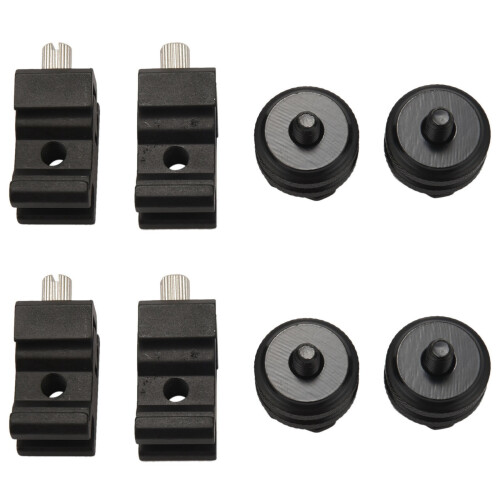 8 Pack Camera Combo Pack Adattatore per Slitta A Freddo 1/4 Pollice per Slitta A Slitta con Flash