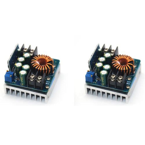 2X - 400W High-Power Step Down Buck Converter  10V-60V Constant Voltage Constant Current Adjustable