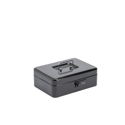 Sterling CB03CBK 10" Combination Lock Cash Box - Black