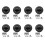 8X Slam  Hatch Round Pull  1/2 Inch Door Replace M1-63 RV Marine 1