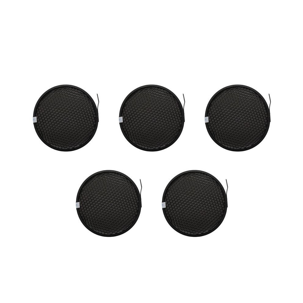 5X Photo Studio 16.8Cm 60 Degree Honeycomb Grid For 7 Inch Standard Reflector Diffuser Lamp Shade Dish Light 6031743590781